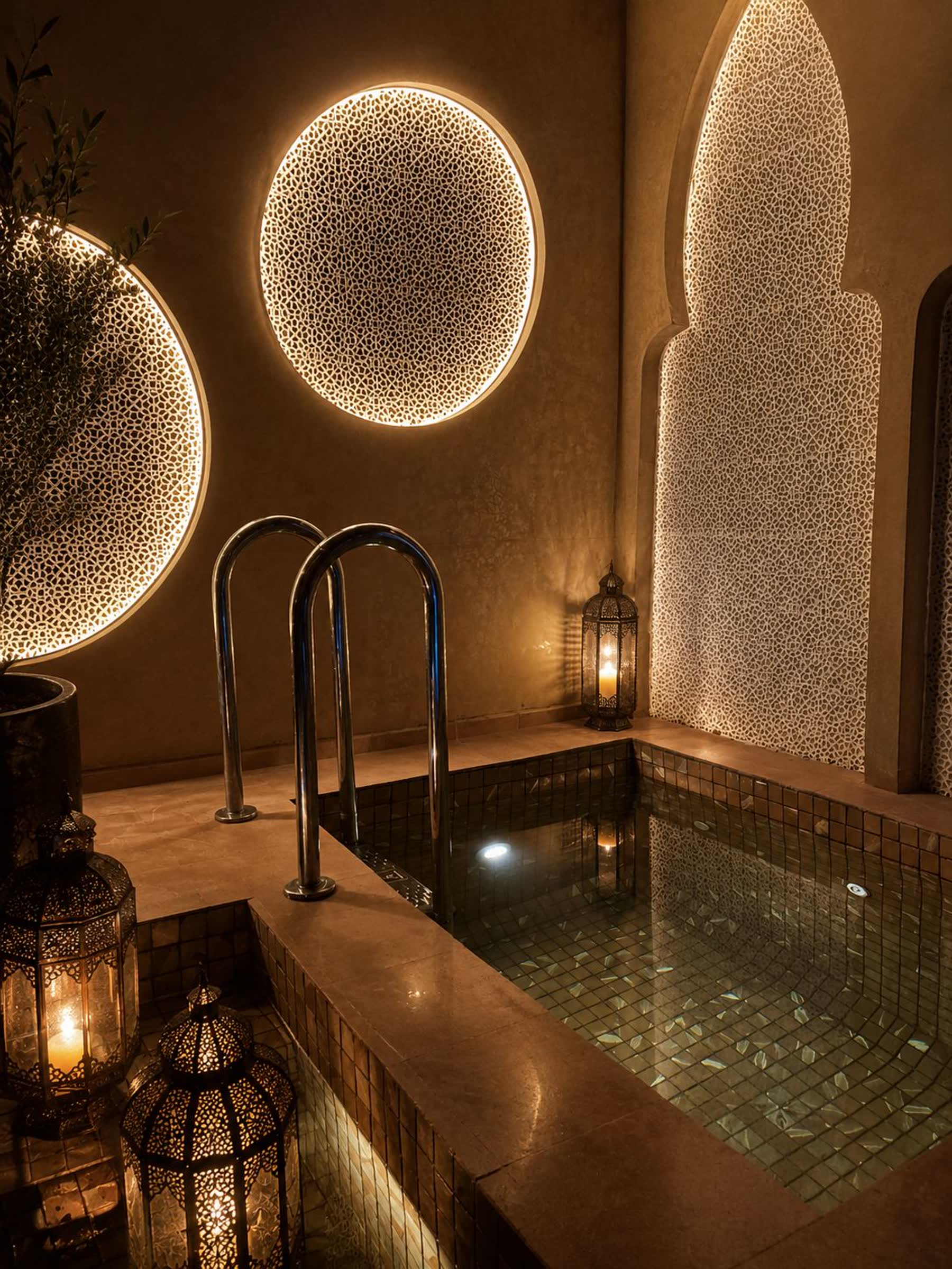 Table de soin et hammam privé