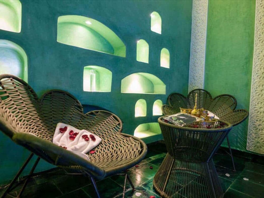 Suite Émeraude Royale-Hammam spa privé à Marrakech